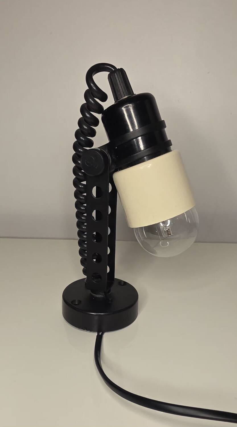 Spotlight lamp Claude D60, vintage industrial