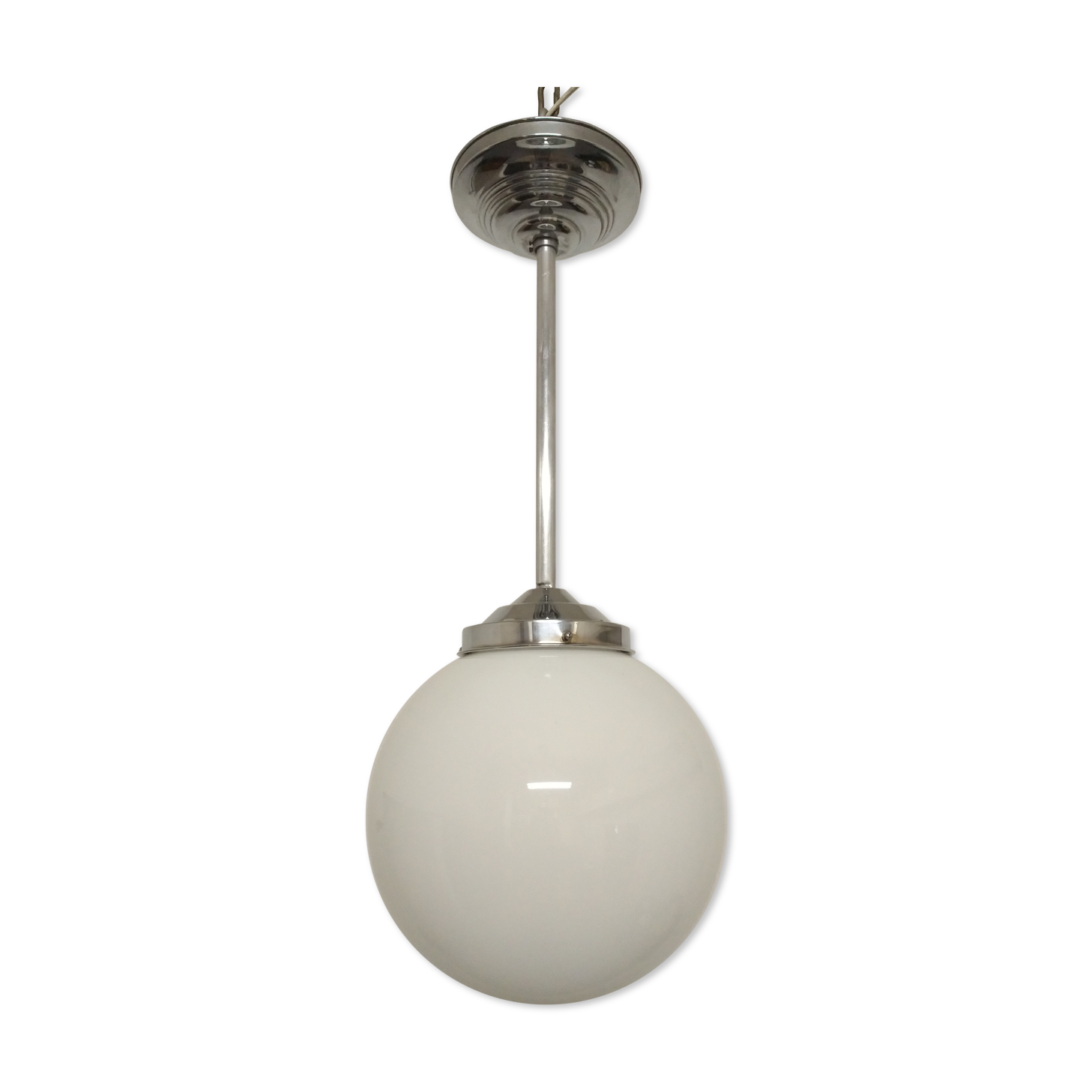 Art deco hanging in opaline