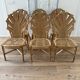 Vintage Palm Beach style rattan chair