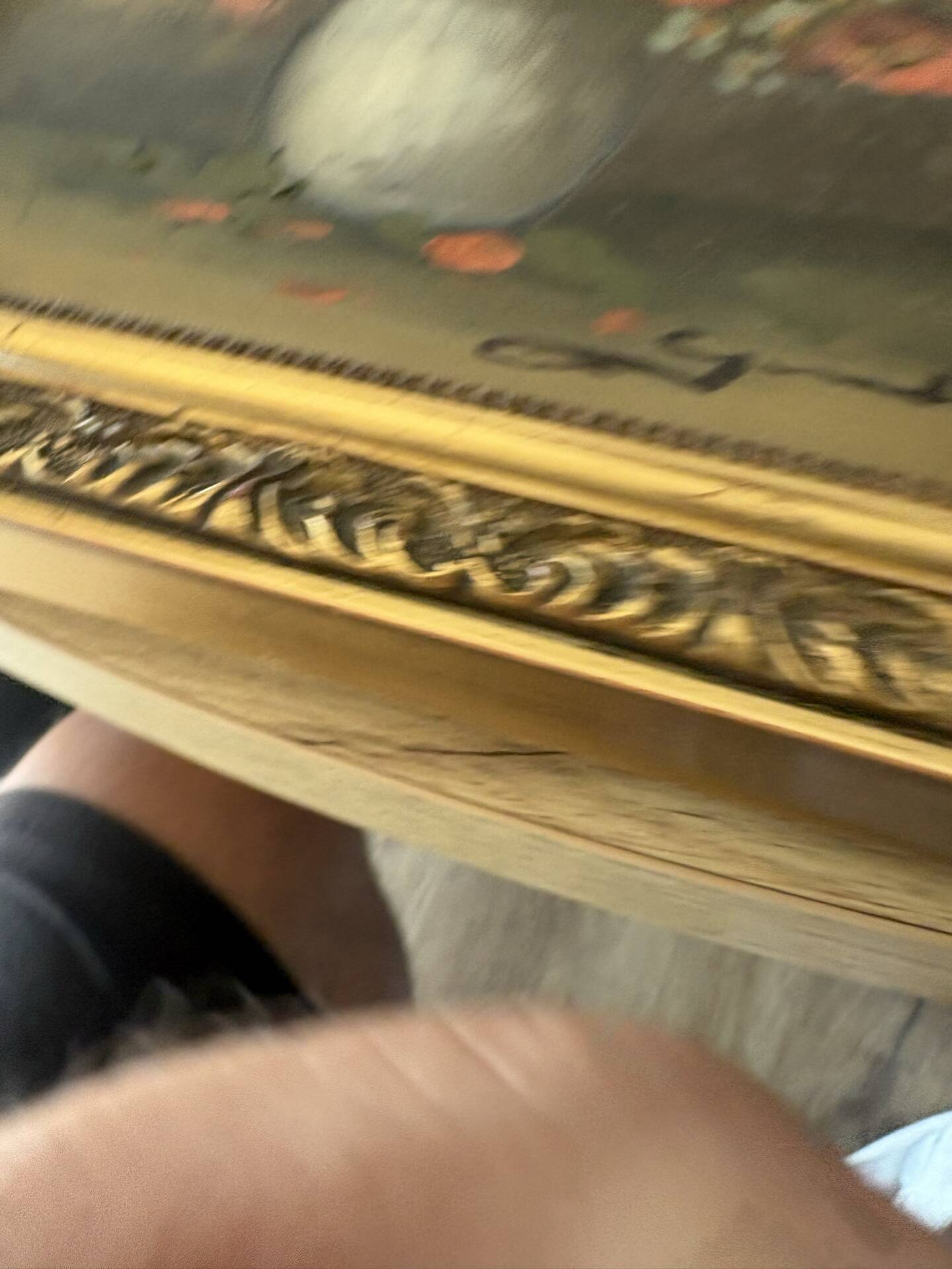 Peinture à huile sur toile