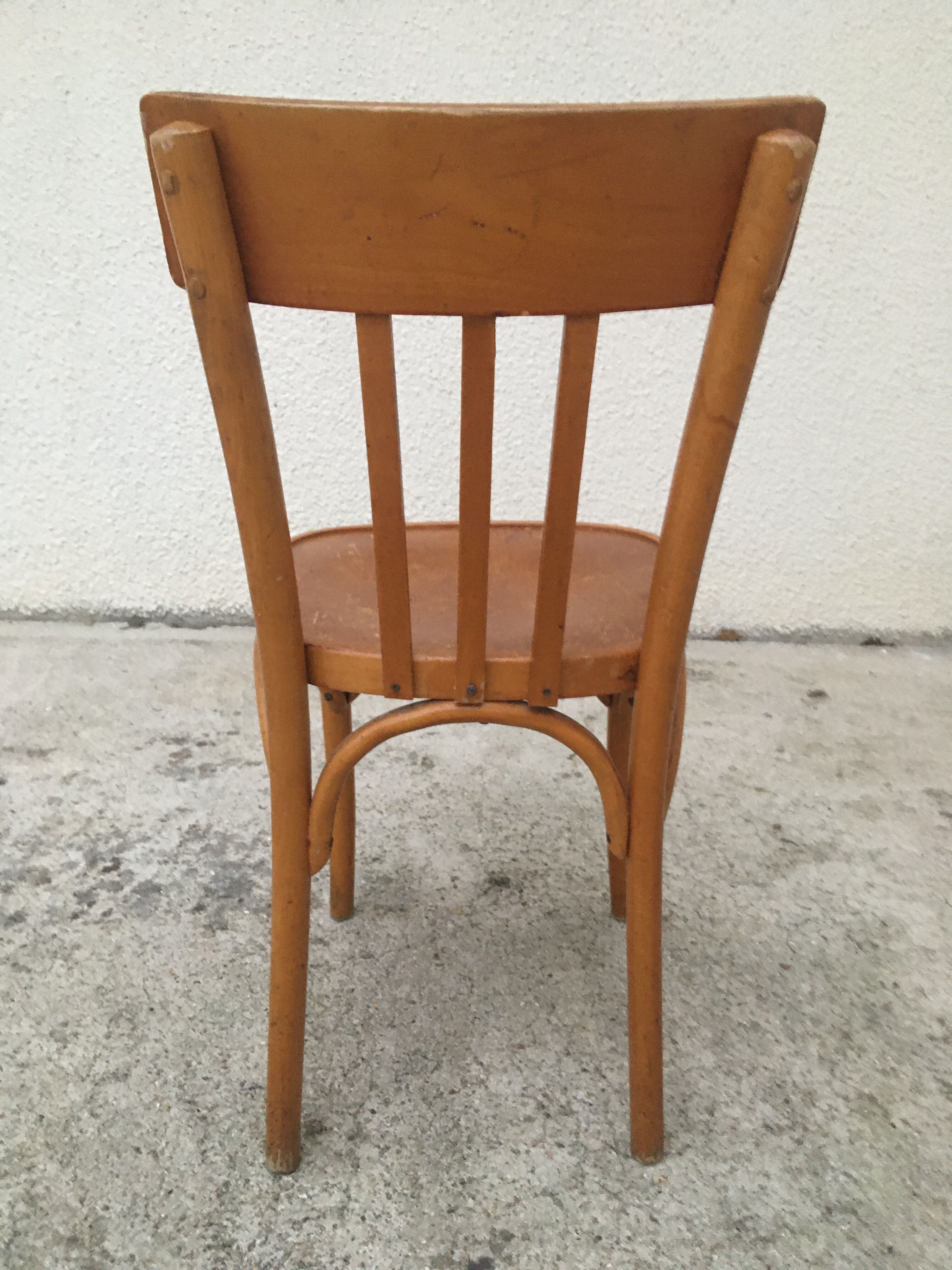 Old bistro chairs