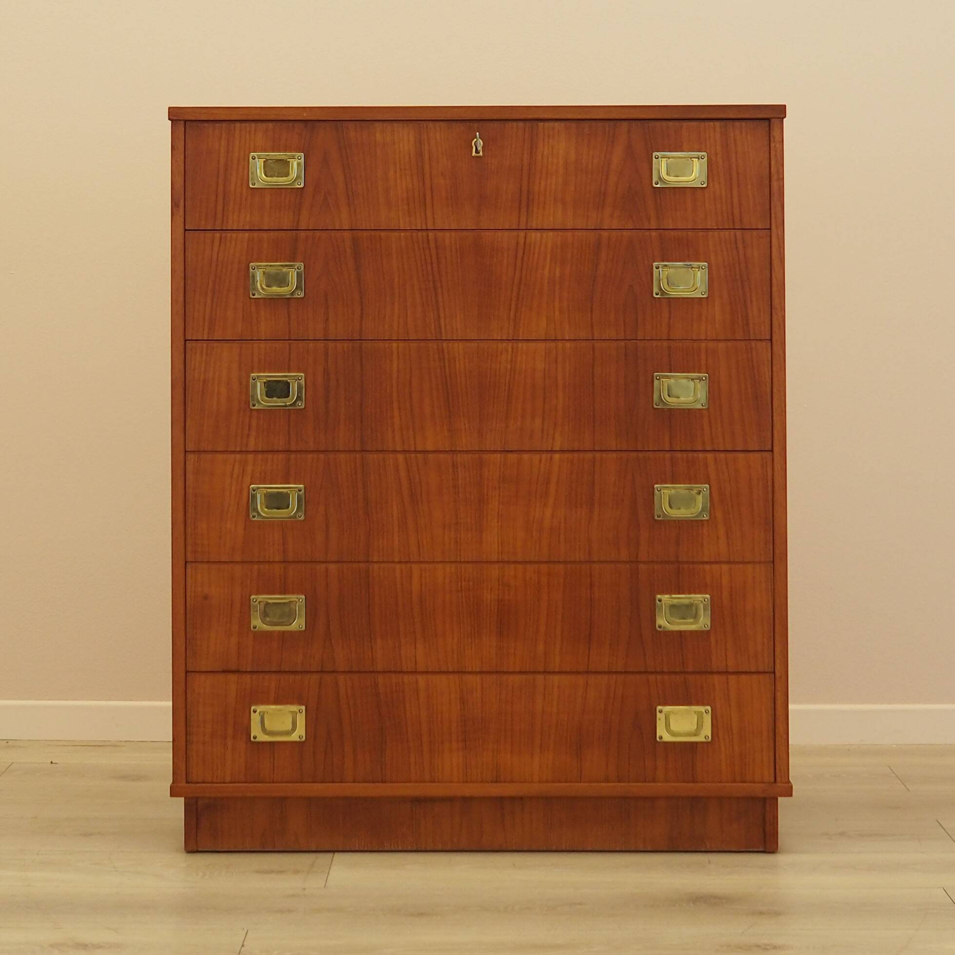 Teak chest of drawers, Danish design, 1960s, made in Denmark