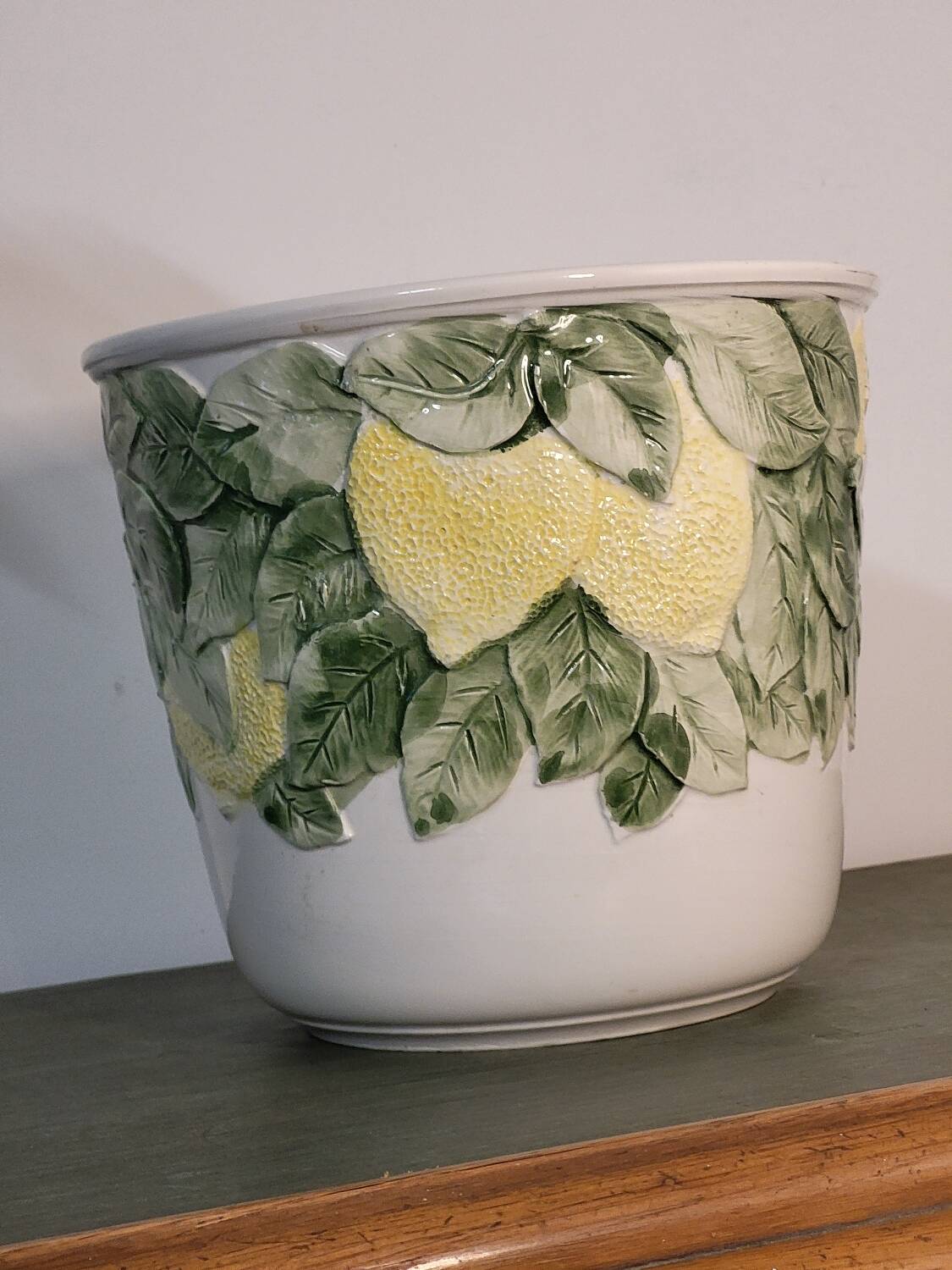 Lemon plant pot