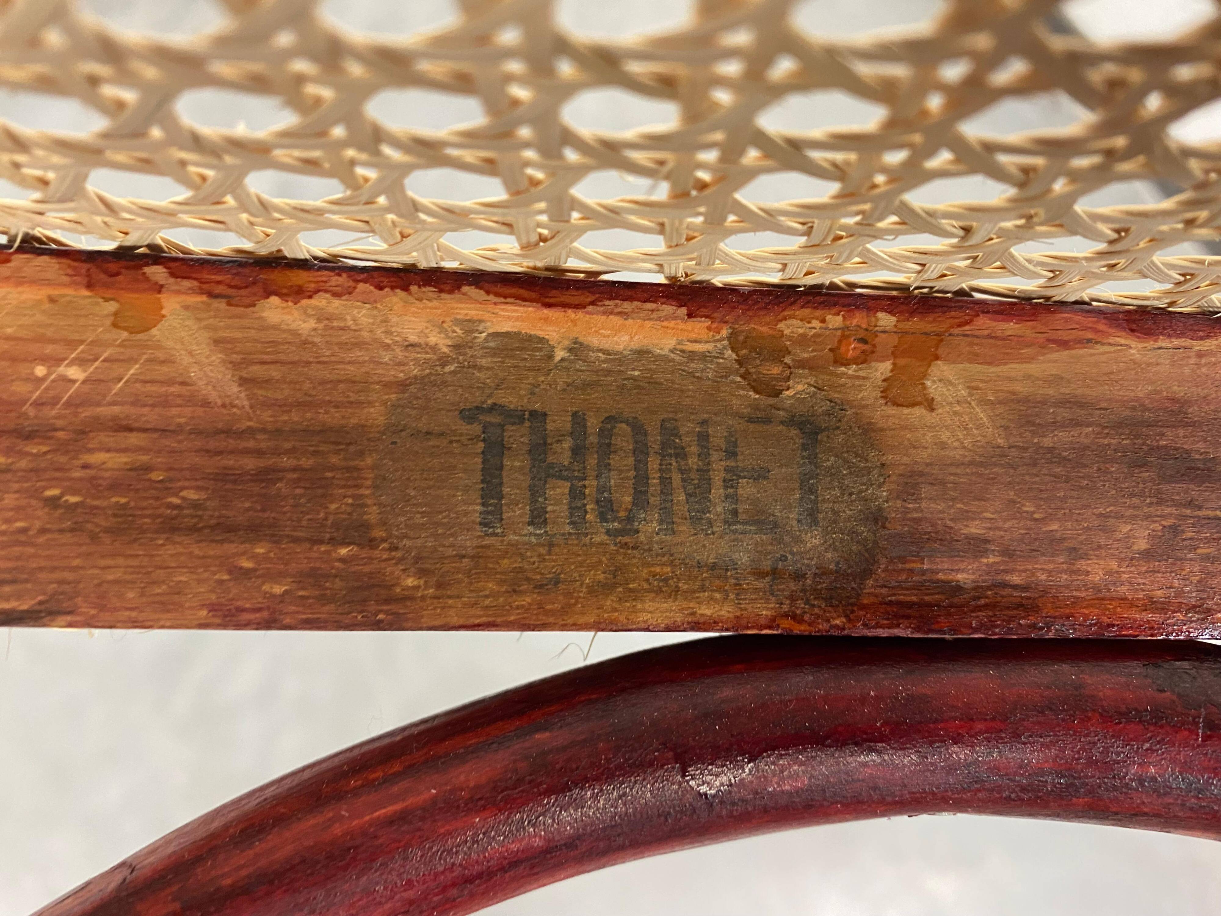 Secession dining chairs by Thonet