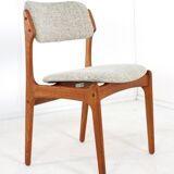 Set of 6 Erik Buch chairs for OD Møbler 'Bur'