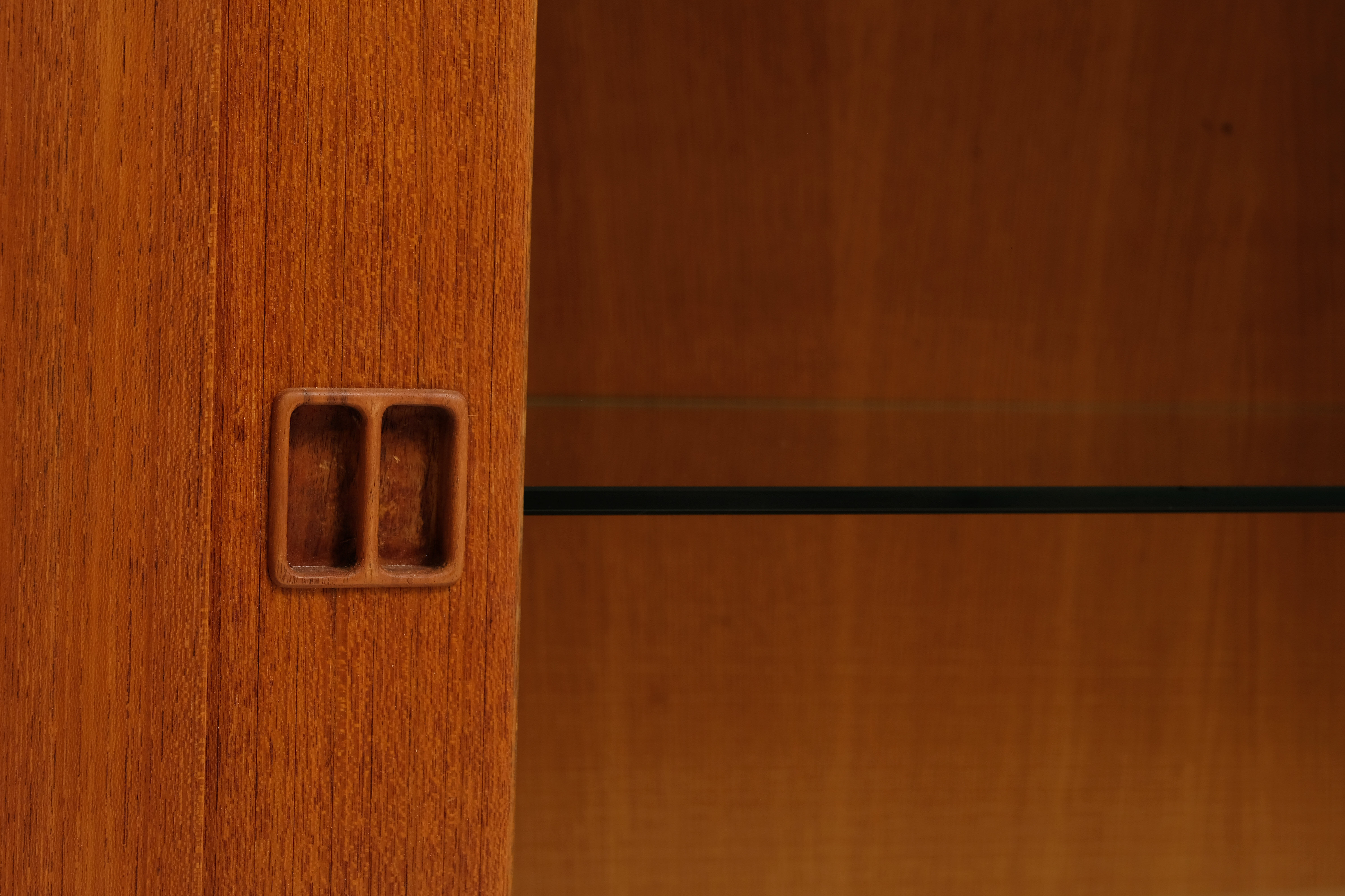 Enfilade Drum teak by Oswald Vermaercke for V Form 1960's