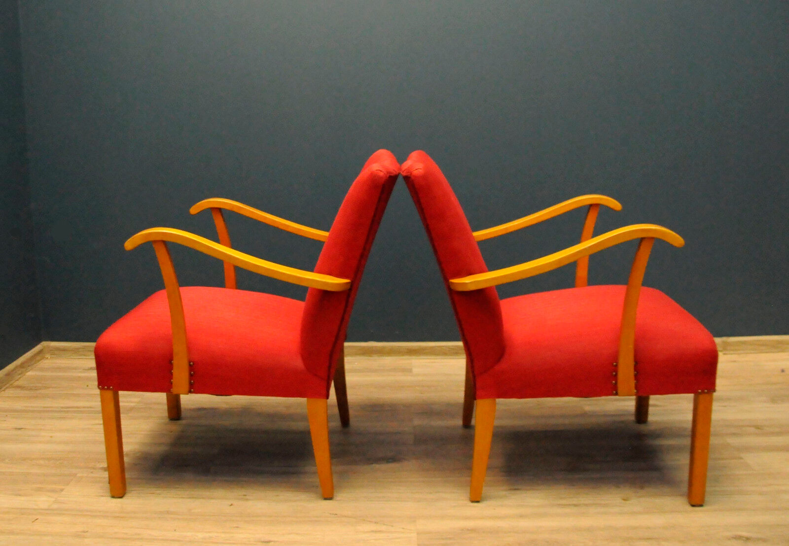 Scandinavian club chairs, Sweden, 1950s, set of 2