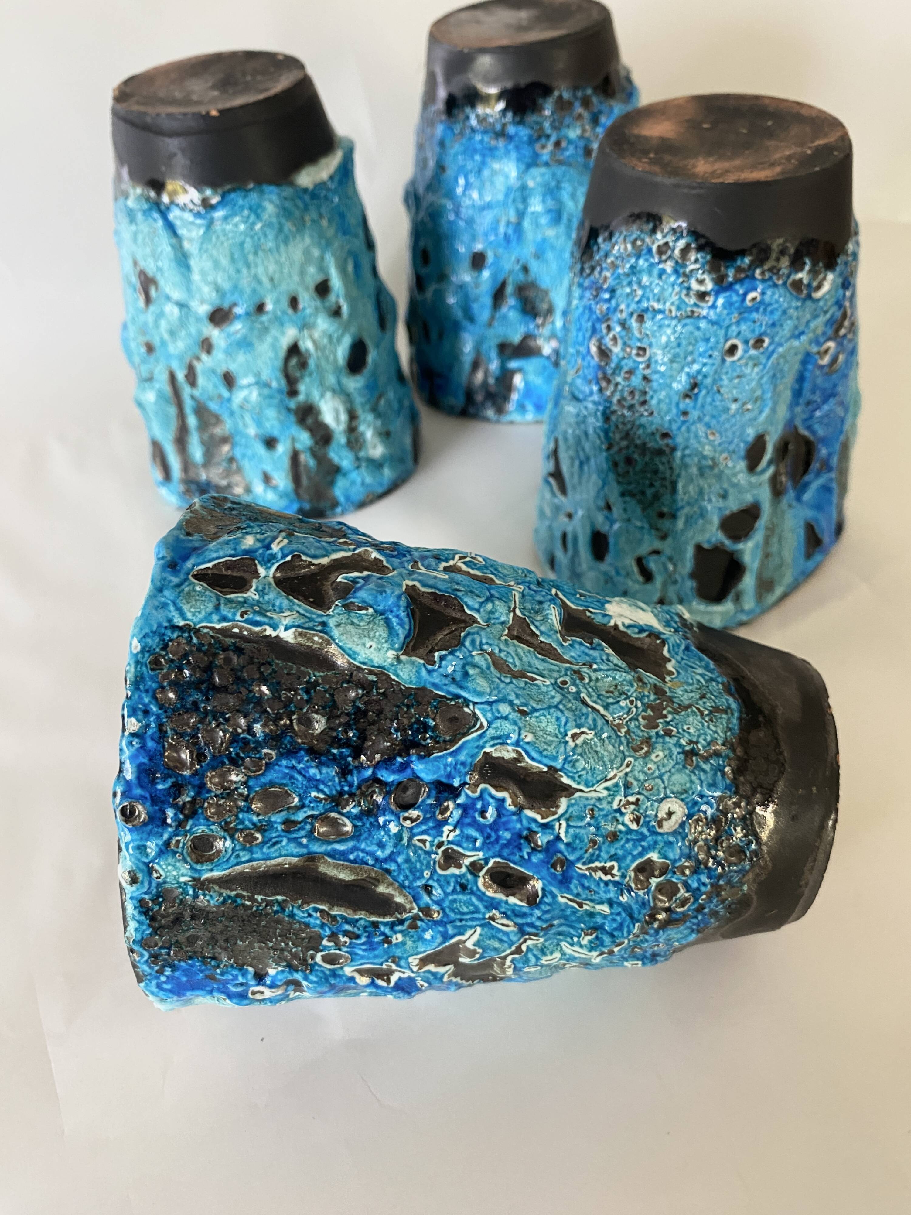 Ceramic vases from the 1970s