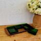 Aperitif tray with 4 vintage Vereco glass cups