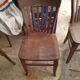 Lot of 3 bistro chairs