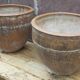 Paire de jarres ("cocios" ou "barreños"), Espagne, 18ème siècle.