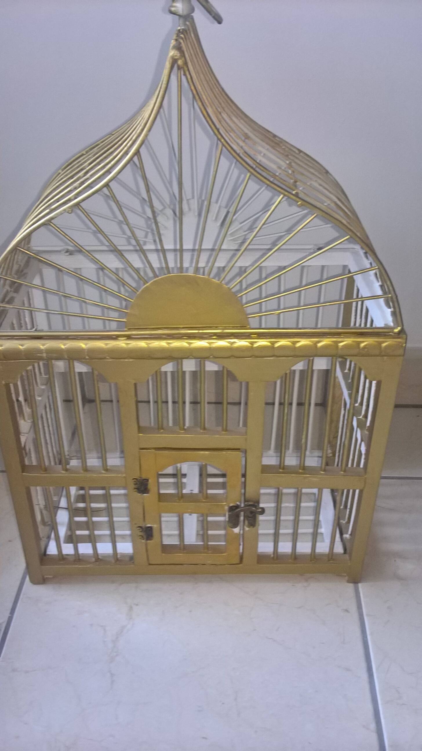 Gilded cage (decoration)