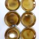 Vintage service plates and serving trays, 39 pieces, silk-screened.
