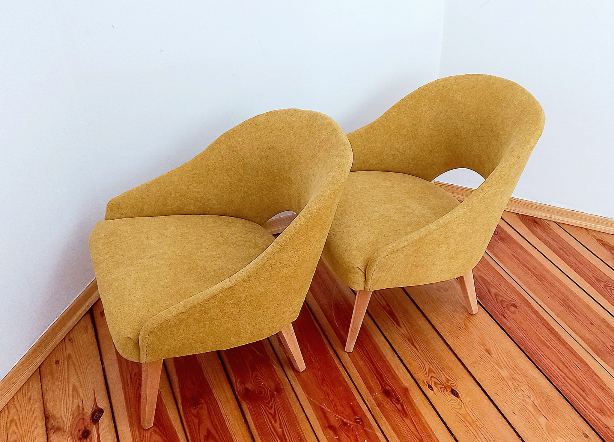 Paire de fauteuils proj. O. Haerdtl Ton Tchécoslovaquie, années 60