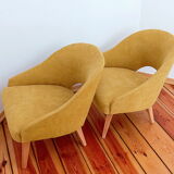 Paire de fauteuils proj. O. Haerdtl Ton Tchécoslovaquie, années 60