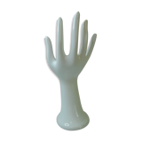 Vintage white ceramic hand