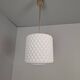 Czechoslovak Midcentury Modern Pendant Lamp in Textured Glass and Brass, 19