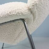 F555 Bouclé Lounge Chair by Pierre Paulin for Artifort 1960s