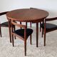 Roundette Teak Extendable Dining Set by Hans Olsen for Frem Røjle, Denmark