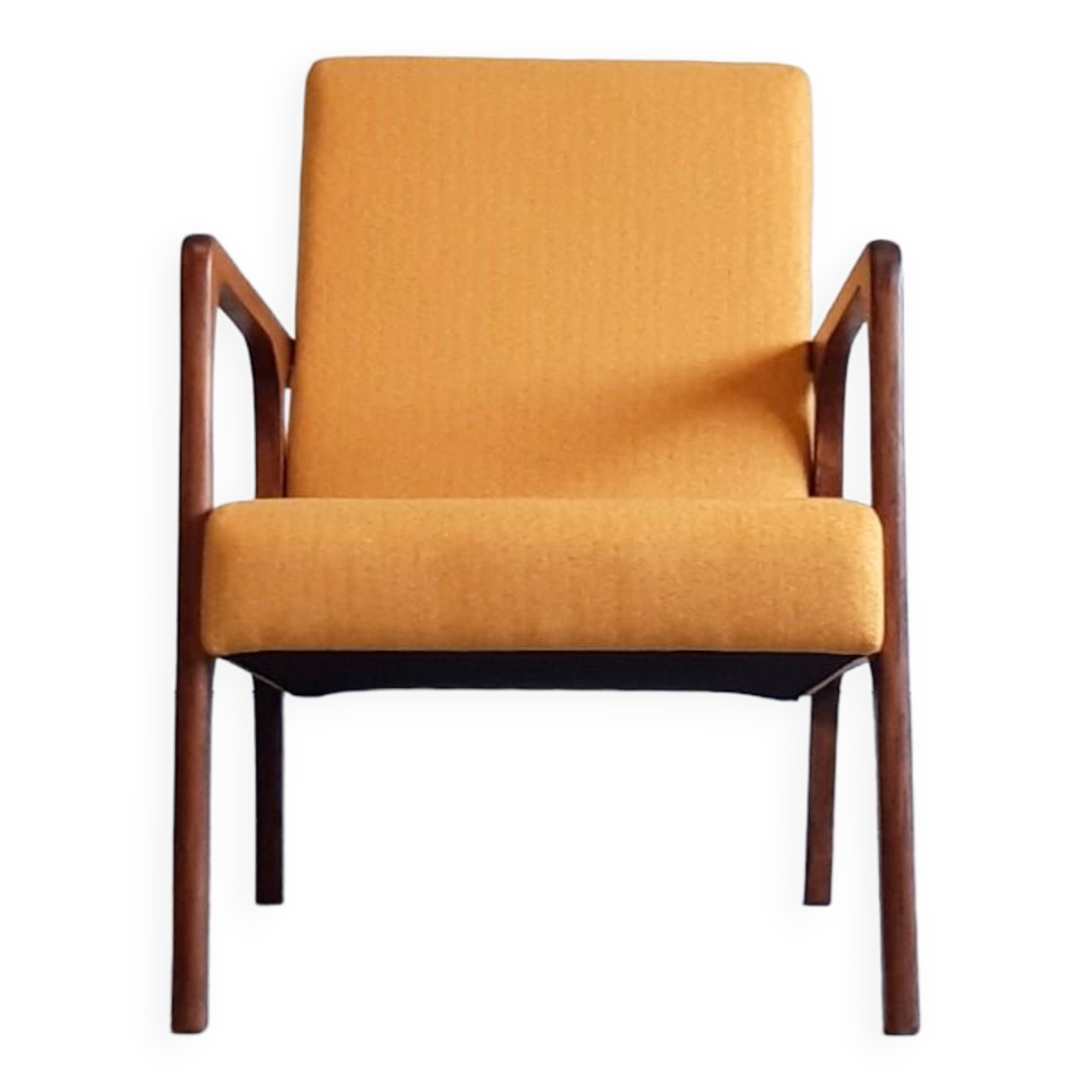 1960s armchair in tweed