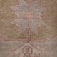 Vintage Turkish rug from Oushak, hand-woven 81x770 cm
