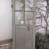 Old glass-wood door