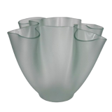 Glass Vase, "Cartoccio" model by Pietro Chiesa for Fontana Arte