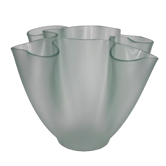 Vase en Verre , modèle"Cartoccio" par Pietro Chiesa pour Fontana Arte