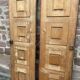 Paire de portes persiennes volet vintage shutters décoration tête de lit aménagement 1950