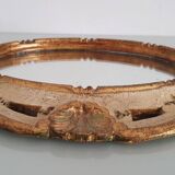 Miroir mercure en bois peint XIXème