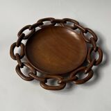 Centre de table en bois sculpté