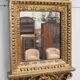 Miroir en bois Doré à Décors d’animaux Ailés – Fin XIXe