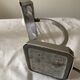 Chrome metal desk lamp