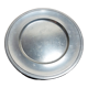 Pewter plate les Etains du Manoir diameter 30 cm, antique French