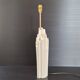 Vintage 1970s stone & brass lamp