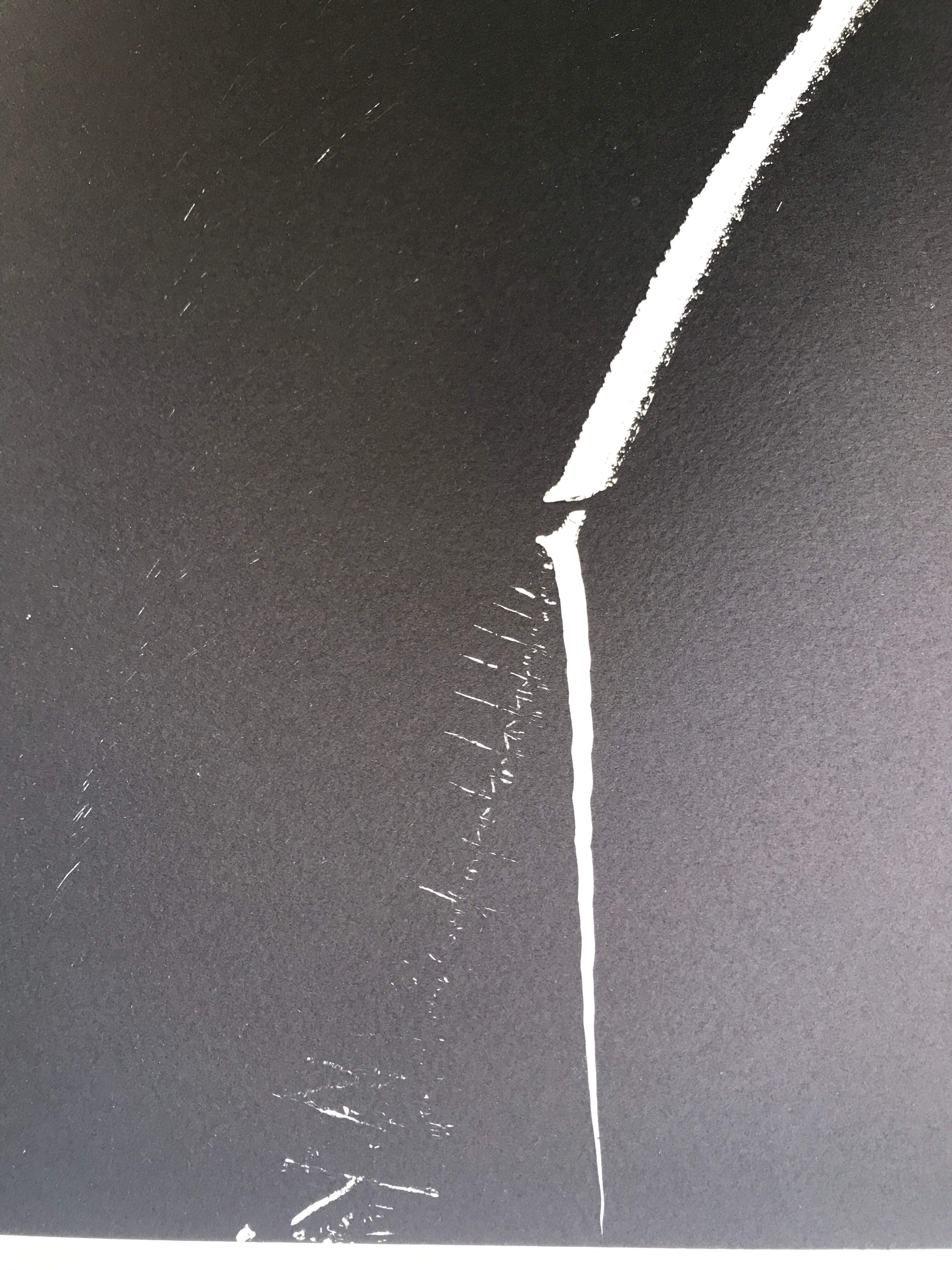 Original lithograph by Hans Hartung, Untitled 2