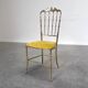 Italian brass dining chair by Chiavari, 1970s