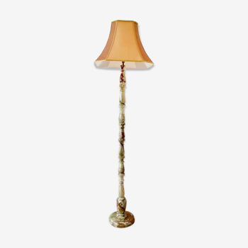 Onyx English mid-century floor lamp