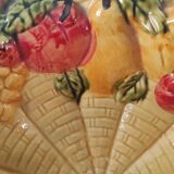 Vintage Barbotine Basket