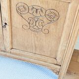 Parisian Art Deco sideboard in renovated oak