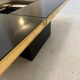 Sliding coffee table - hidden bar - Belgo Chrom