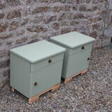 Paire de tables de chevet