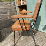 Lot of 4 chairs with armrests