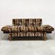 Vintage 60's daybed sofa lounge 'Psychedelic groove'