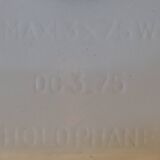 Large square ceiling light Holophane DC 3x75 W