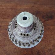Brutalist hanging lamp in ceramic, Denmark, 1960s-1970s