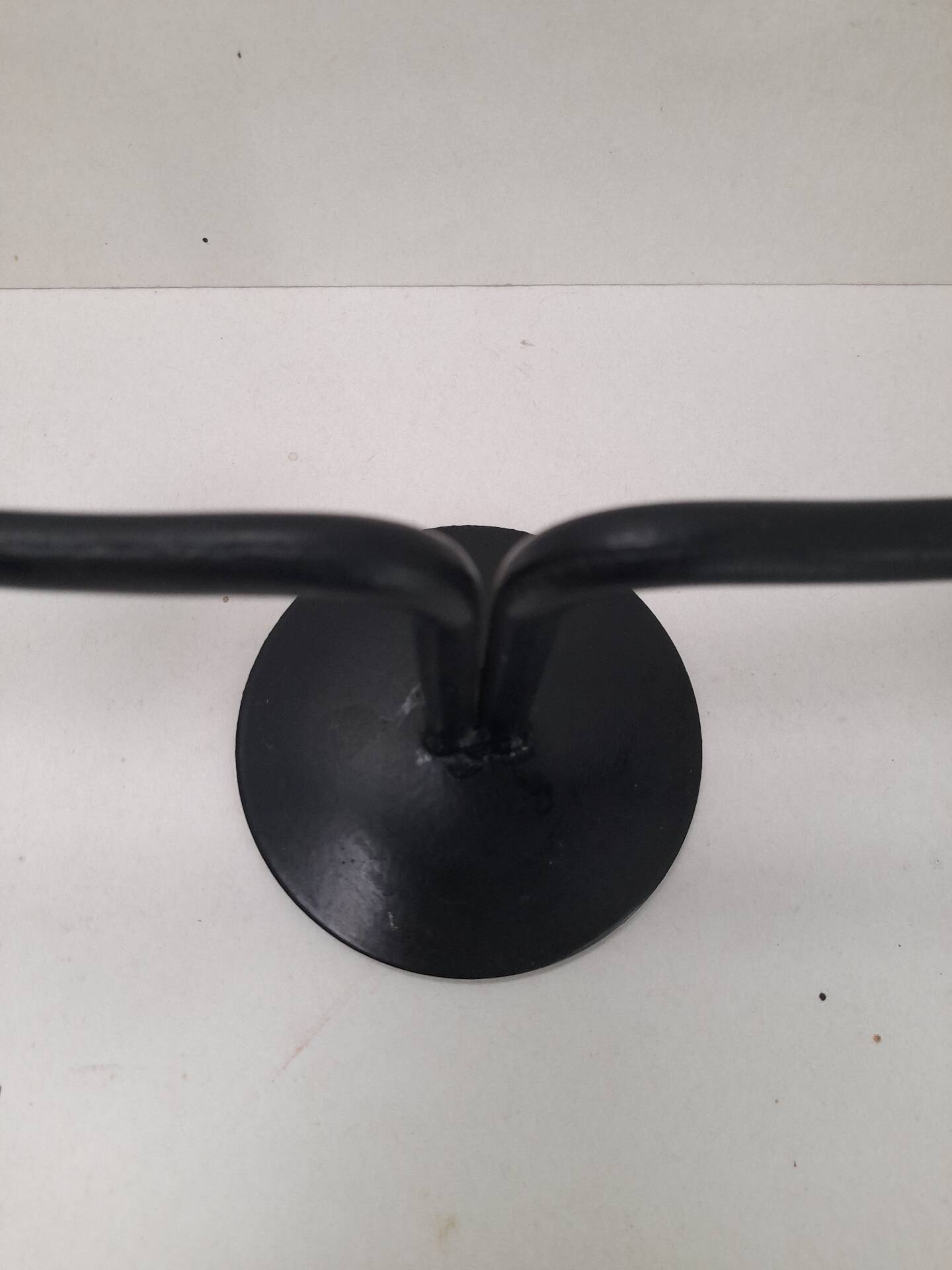 Black metal candlestick Hysteria