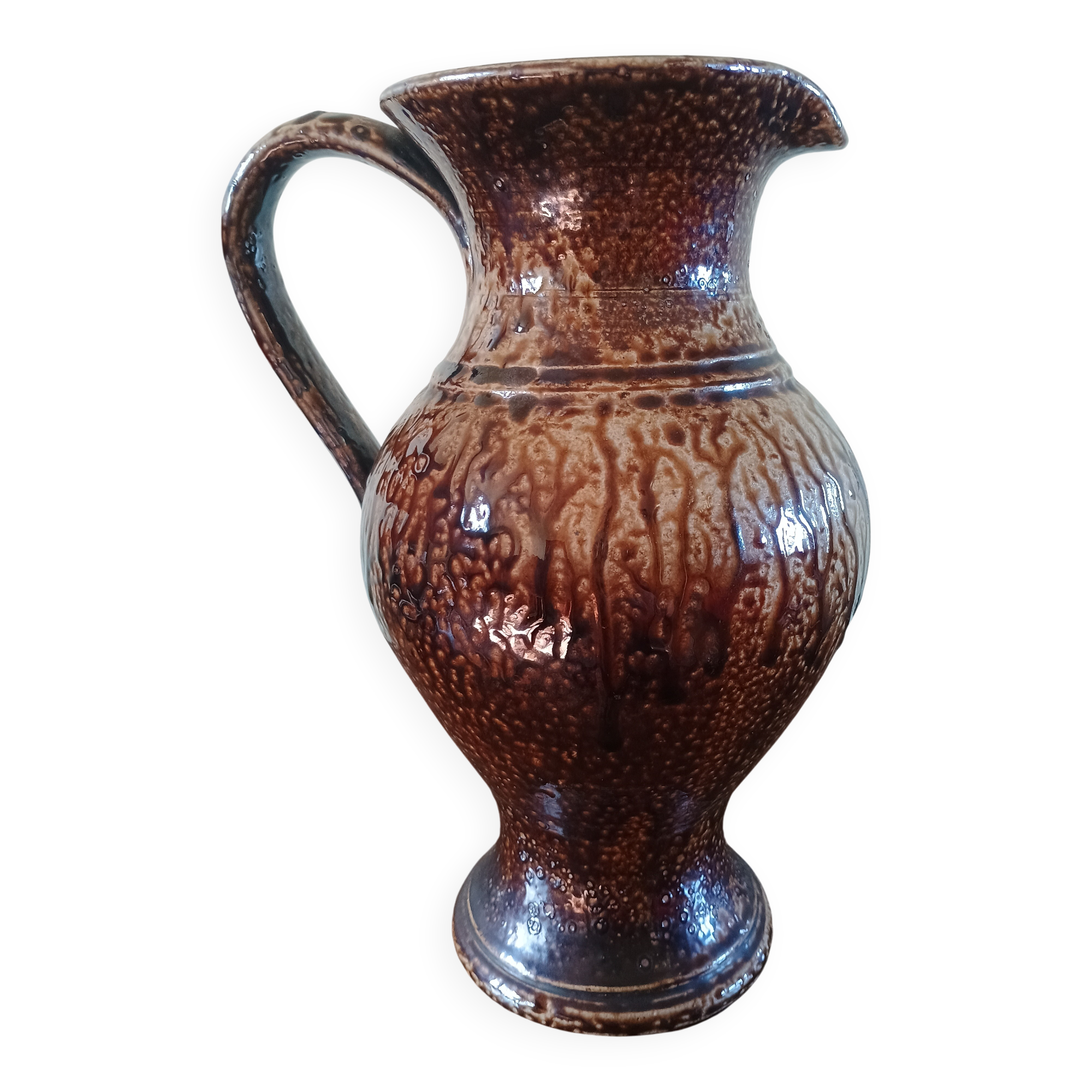 Jug Pitcher Stoneware - St Amand en Puisaye - Guy Norman - The New Pottery