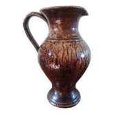 Cruche, pichet en grès St Amand en Puisaye - Guy Norman - La poterie neuve