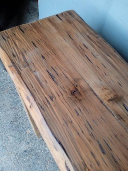 Professional furniture 120cm old solid wood workbench